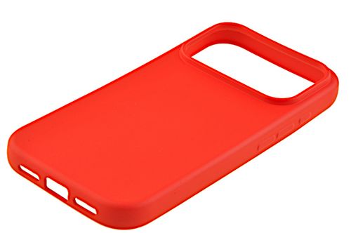 Etui silikonowe Tint do Apple iPhone 17 Pro czerwony na Arena.pl
