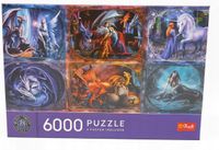 Puzzle Trefl 91992 duży zestaw 6000 elementów Premium Plus Quality