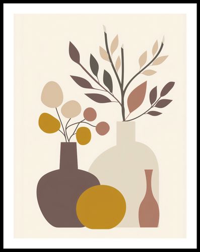 Plakat 50x65cm Stonowane Naturmorta na Arena.pl