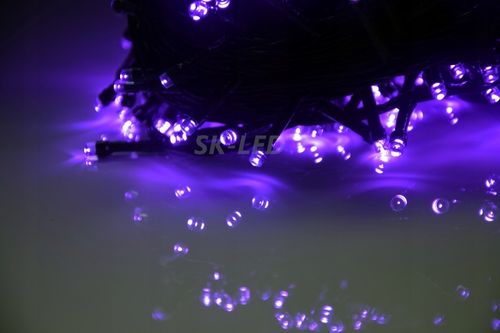 LAMPKI CHOINKOWE 500 LED FIOLETOWE 38M ŚWIATEŁKA NA CHOINKĘ LED ZEWNĘTRZNE na Arena.pl