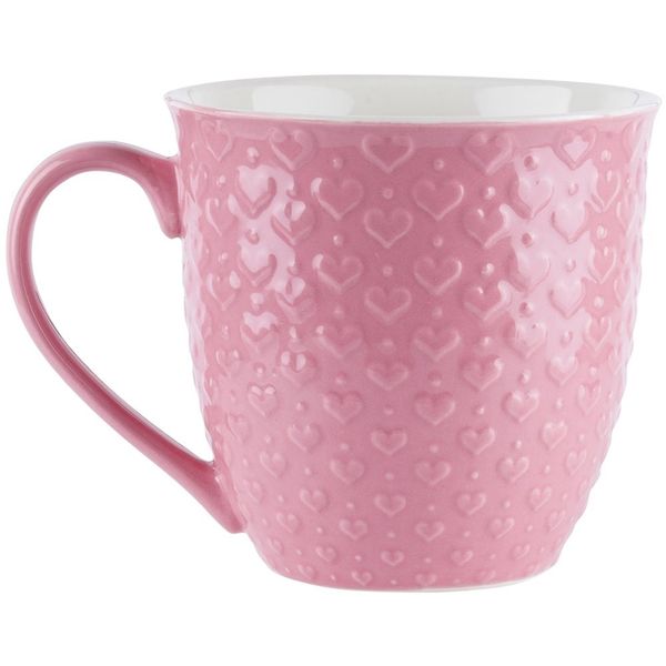 Kubek ceramiczny serca 580 ml zdjęcie 3