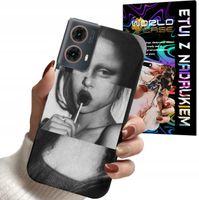 ETUI CASE DO MOTOROLA MOTO G85 5G - MONA LISA WZORY DLA KOBIET OBUDOWA