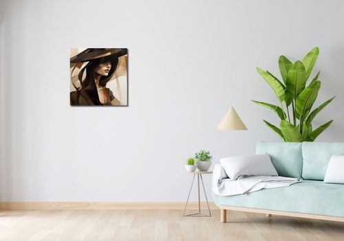 Obraz 50x50cm Skrywająca się Tajemniczość na Arena.pl