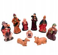 FIGURY DO SZOPKI 9 CM KOMPLET 9 FIGUREK DO ŻŁOBKA
