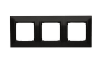 Simon54 Ramka 3-krotna DR3/49 czarny