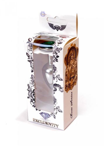 plug jewellery silver plug  green na Arena.pl