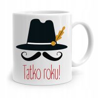 Kubek Na Dzień Ojca Dla Taty Tatko Roku! Prezent Z Nadrukiem Ze Zdjęciem