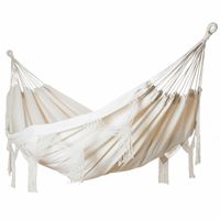 Hamak ogrodowy BOHO MAKRAMA MIDAS 2 160x220 cm ecru XXL