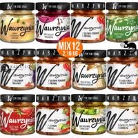 WAWRZYNIEC PASTA PASZTET HUMMUS PASTY DO PIECZYWA MIX SMAKÓW x12 szt 2,16KG