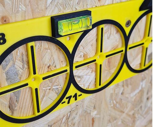 Szablon do wymiarowania otworów puszek elektrycznych gniazdek wzornik na Arena.pl