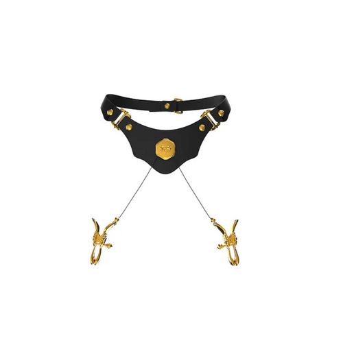 upko obroża collar with pulling nipple clamps na Arena.pl