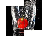 60X60CM PLUM TAMBAKO THE JAGUAR DWU OBRAZ ŚCIAN