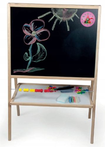 Drewaniana Tablica Magnetyczna Plus Liczydło na Arena.pl