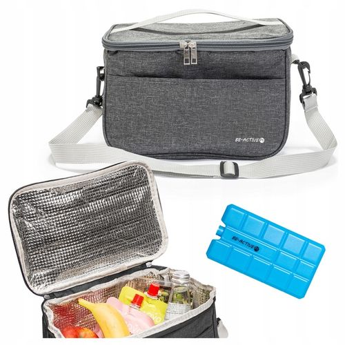 TORBA TERMICZNA ŚNIADANIOWA NA LUNCH TURYSTYCZNA 7,5L DUŻA WKŁAD CHŁODZĄCY na Arena.pl
