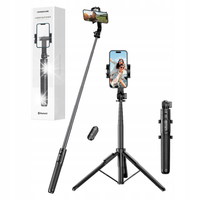UGREEN SELFIE STICK KIJEK TELESKOPOWY STATYW TRIPOD Z PILOTEM BLUETOOTH 5.1
