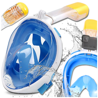 maska do nurkowania pełnotwarzowa s/m składana