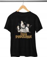 KOSZULKA DZIECIĘCA T-SHIRT - DZIEŃ PINGWINA PINGWIN - XS 110-116