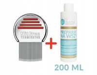 PROFESJONALNY grzebień NitFree Terminator i preparat MAMY z GŁOWY 200 ml