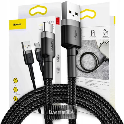 Baseus kabel USB-C Typ C Quick Charge 3.0 200cm 2A na Arena.pl