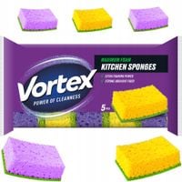 VORTEX Gąbki kuchenne 5 szt.