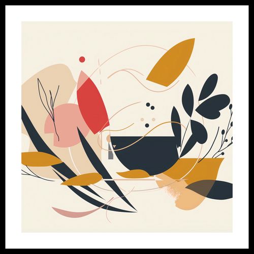 Plakat 60x60cm Porywista Flora na Arena.pl