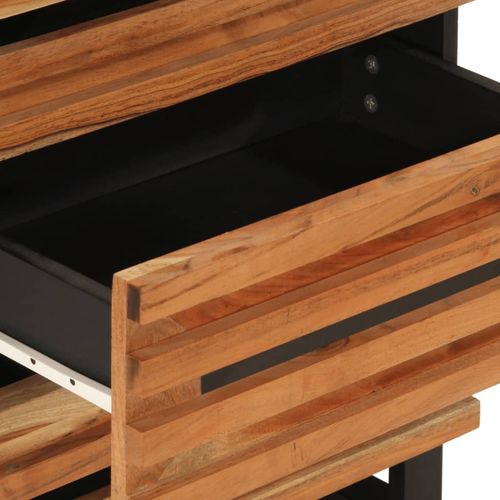 Szafka nocna, 50x34x62 cm, lite drewno akacjowe na Arena.pl