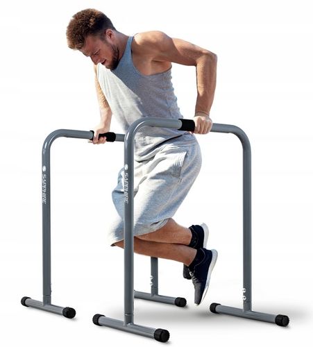 PORĘCZE stacjonarne uchwyty DO POMPEK dipów PODPÓRKI do ćwiczeń METALOWE na Arena.pl