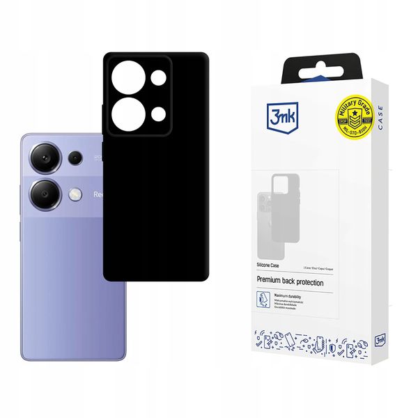Silikonowe etui na Redmi Note 13 Pro 4G - 3mk Silicone Case zdjęcie 1