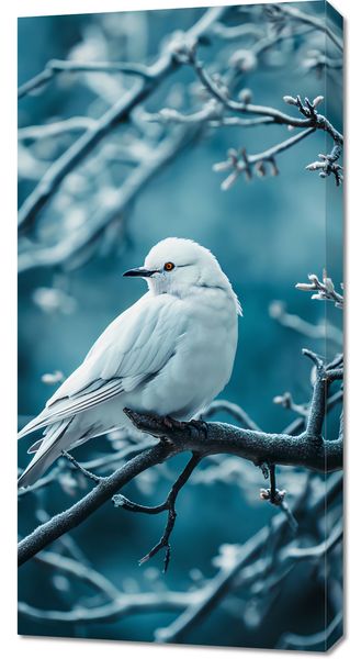 Obraz 50x100cm Perłowy Ptak zdjęcie 1