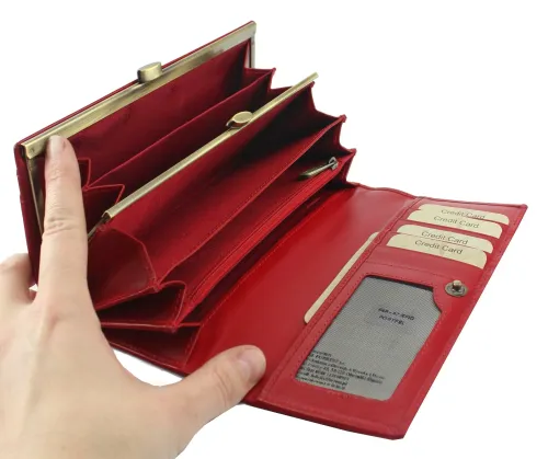 duży portfel damski skórzany na Arena.pl