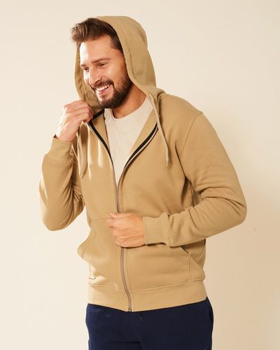 Bluza męska z kapturem beżowa Ludwik Rozmiar - L na Arena.pl