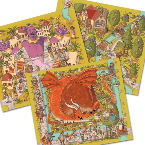 Gra na spostrzegawczość dla dzieci i całych rodzin - "W Krainie Baśni" na Arena.pl