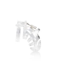 model 25   chastity cage   3.5 / 9 cm   transparent