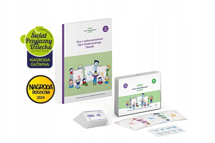 Karty Grabowskiego Ułamki - 9 gier zdjęcie 1