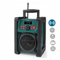 Radio przenośne Nedis RDDB3100GN FM DAB+ Bluetooth AUX Warsztatowe