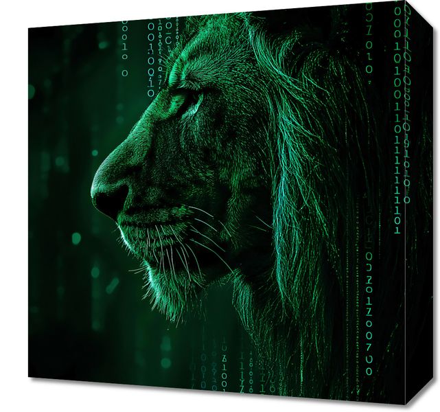 Obraz 40x40cm Kod Siły zdjęcie 1