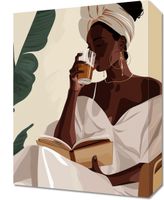 Obraz 30x40cm Chwila z Książką