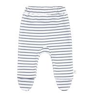 Półśpioch bawełniany biały w paski 56