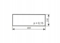 szyba tylna dolna ver.II ciągnika URSUS 2812, MF-255 Zamość prod. 1998