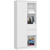 REGAŁ BIUROWY R 80 cm CLP R15 BIAŁY