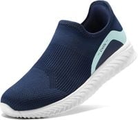 Buty sportowe damskie wsuwane siateczka slip-on granatowe rozmiar 38