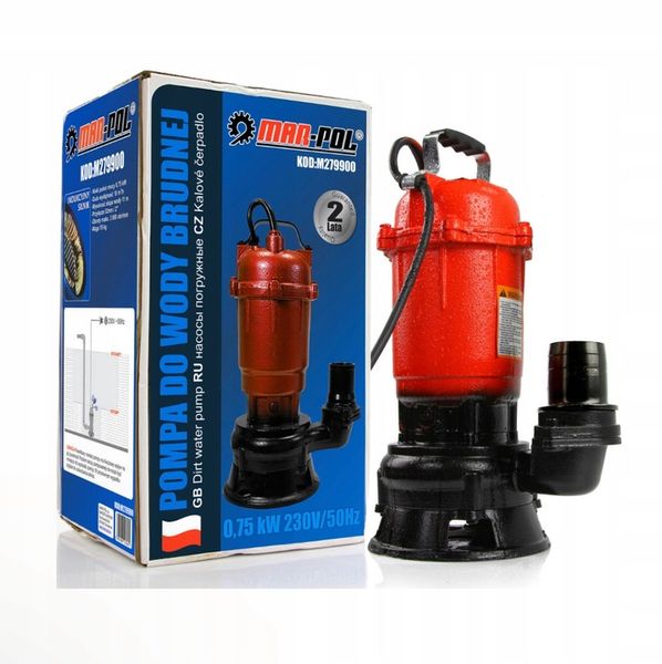 POMPA DO SZAMBA WODY BRUDNEJ CZYSTEJ zdjęcie 2