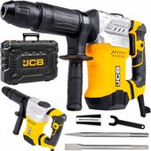 LEKKI MŁOT UDAROWY WYBURZENIOWY SDS MAX 2 DŁUTA WALIZKA JCB 15J 1300 W