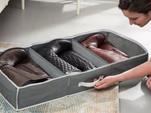 Pojemnik pudełko do szafy organizer pod łózko na suwak duży na buty pościel na Arena.pl