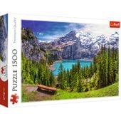 PUZZLE 1500 JEZIORO OESCHINEN ALPY SZWAJCARI 26166