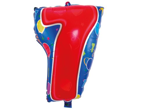Balon foliowy Cyfra 7 - 56 cm na Arena.pl
