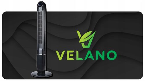 WENTYLATOR KOLUMNOWY PODŁOGOWY OSCYLACJA TIMER WYŚWIETLACZ LCD PILOT na Arena.pl