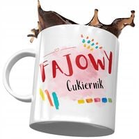 Kubek Dla Cukiernika Fajowy Cukiernik Prezent Z Nadrukiem Ze Zdjęciem