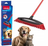 vileda pet pro szczotka do zamiatania sierści i włosów always clean