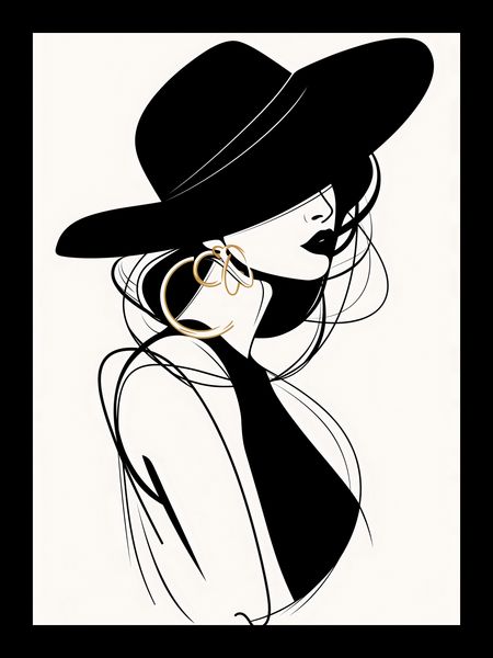 Plakat 13x18cm Uwikłana Elegancja zdjęcie 2